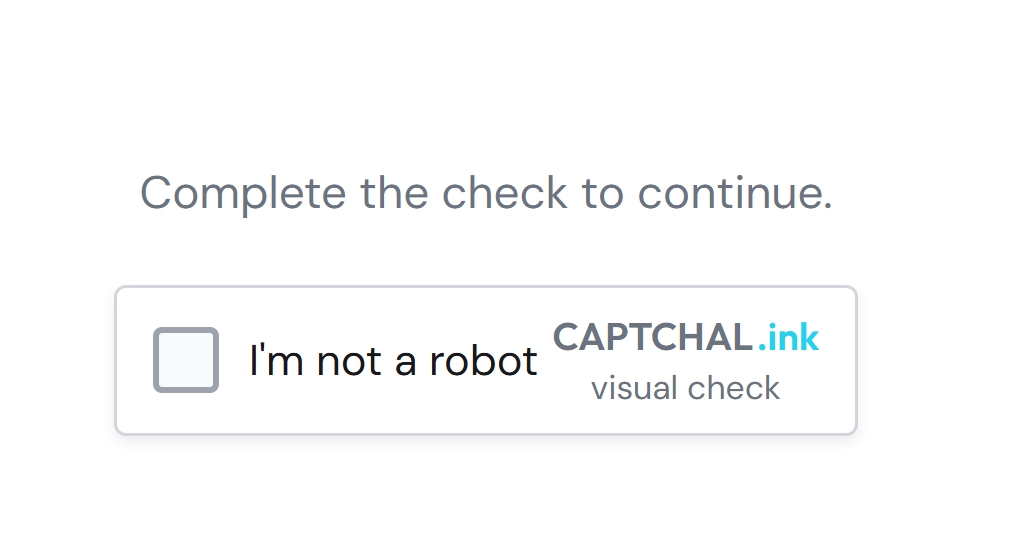 captchalink.com – Drop-in visual CAPTCHA
